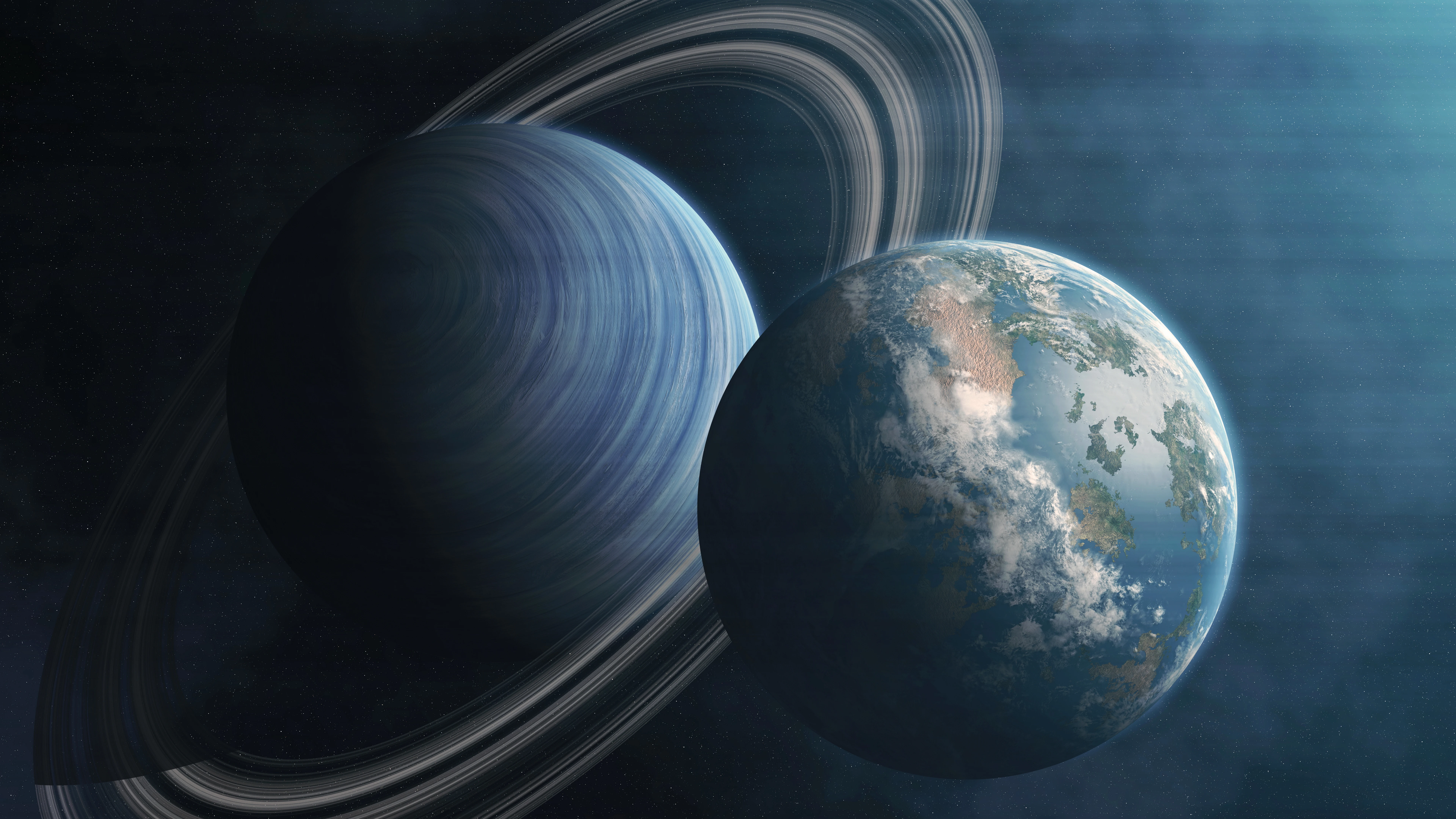 深空宇宙恒星闪烁 高清4K全景壁纸