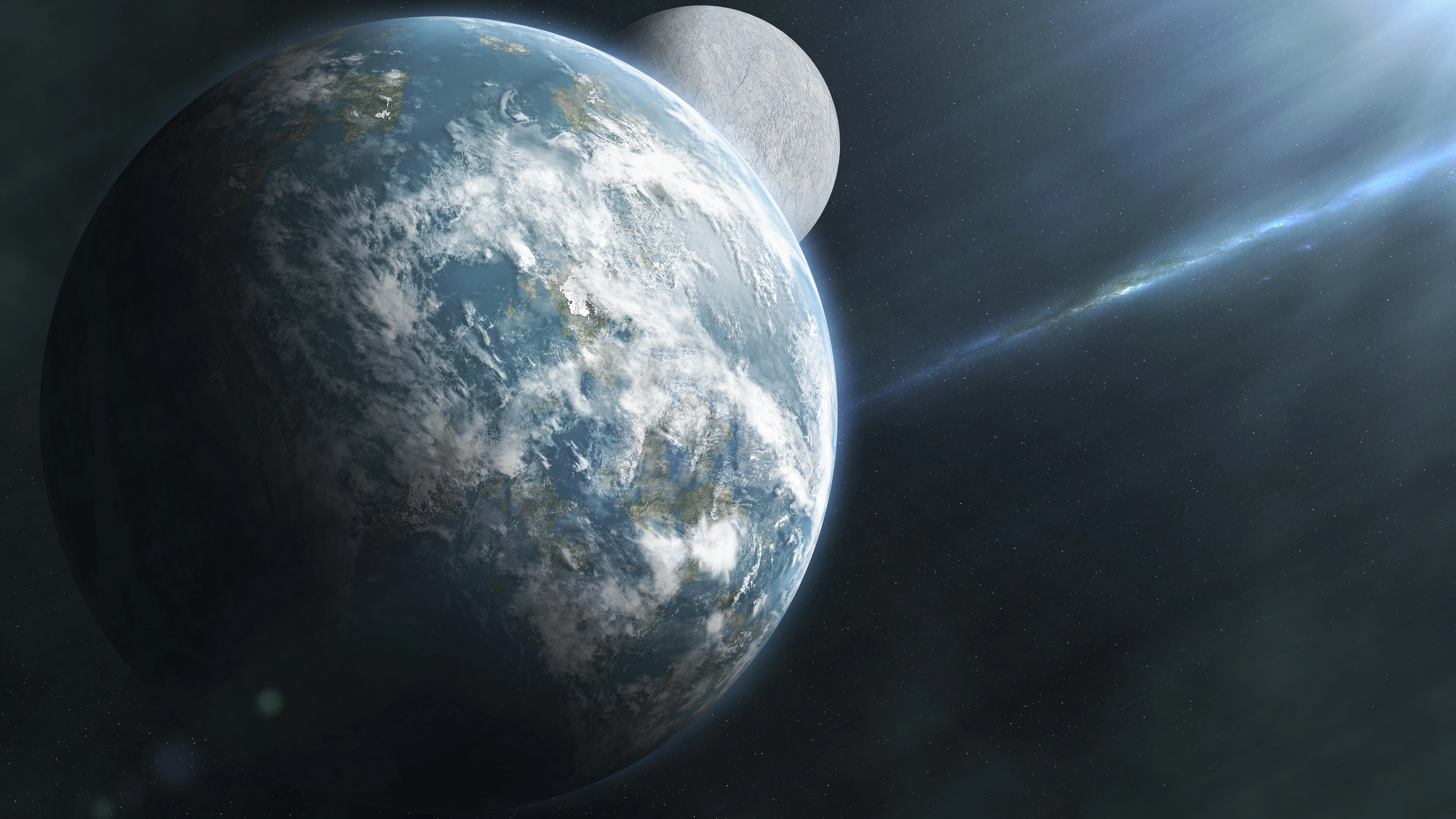 宇宙星尘弥漫 超高清太空全景壁纸