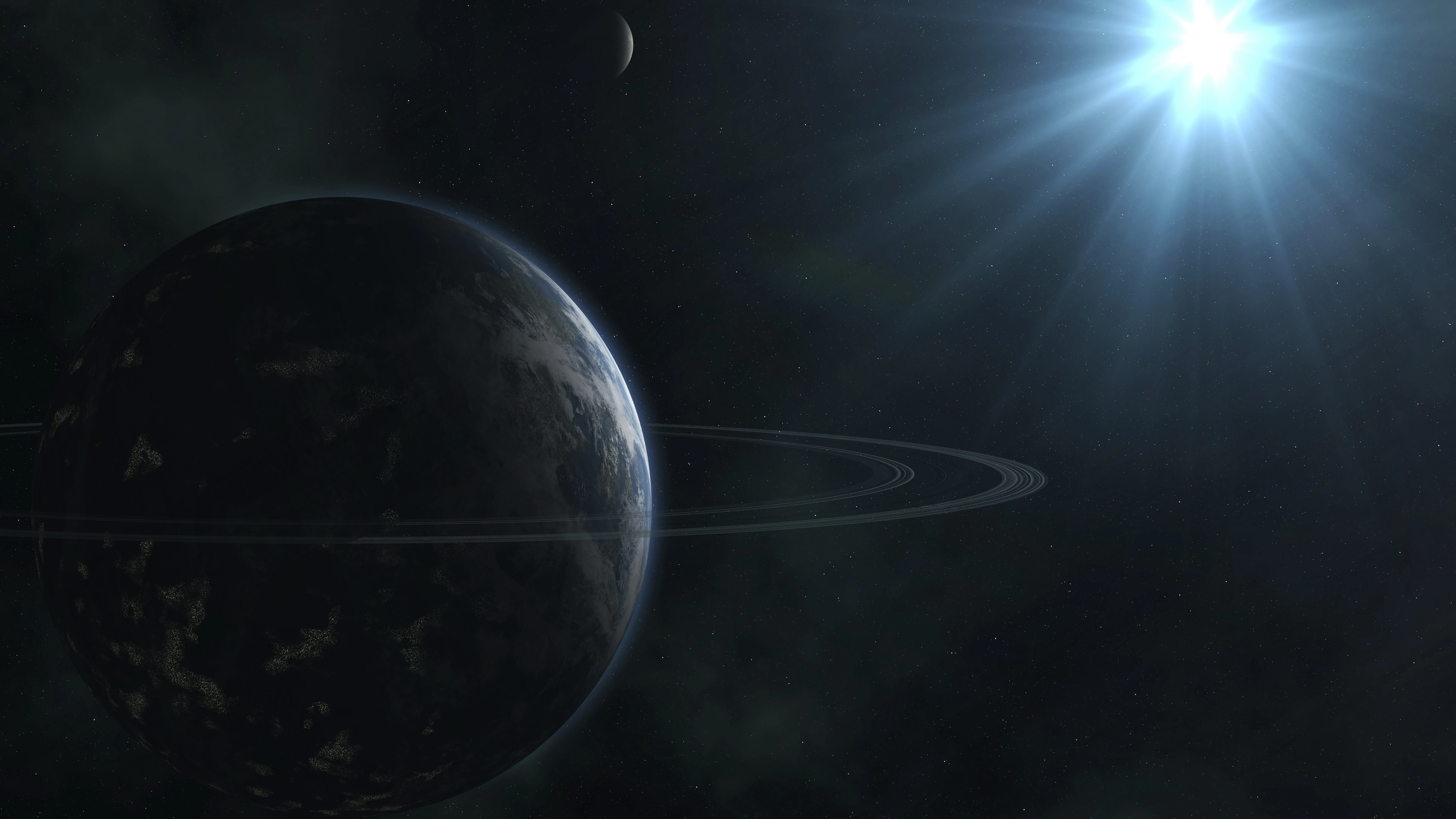 深空宇宙恒星闪烁 高清4K全景壁纸