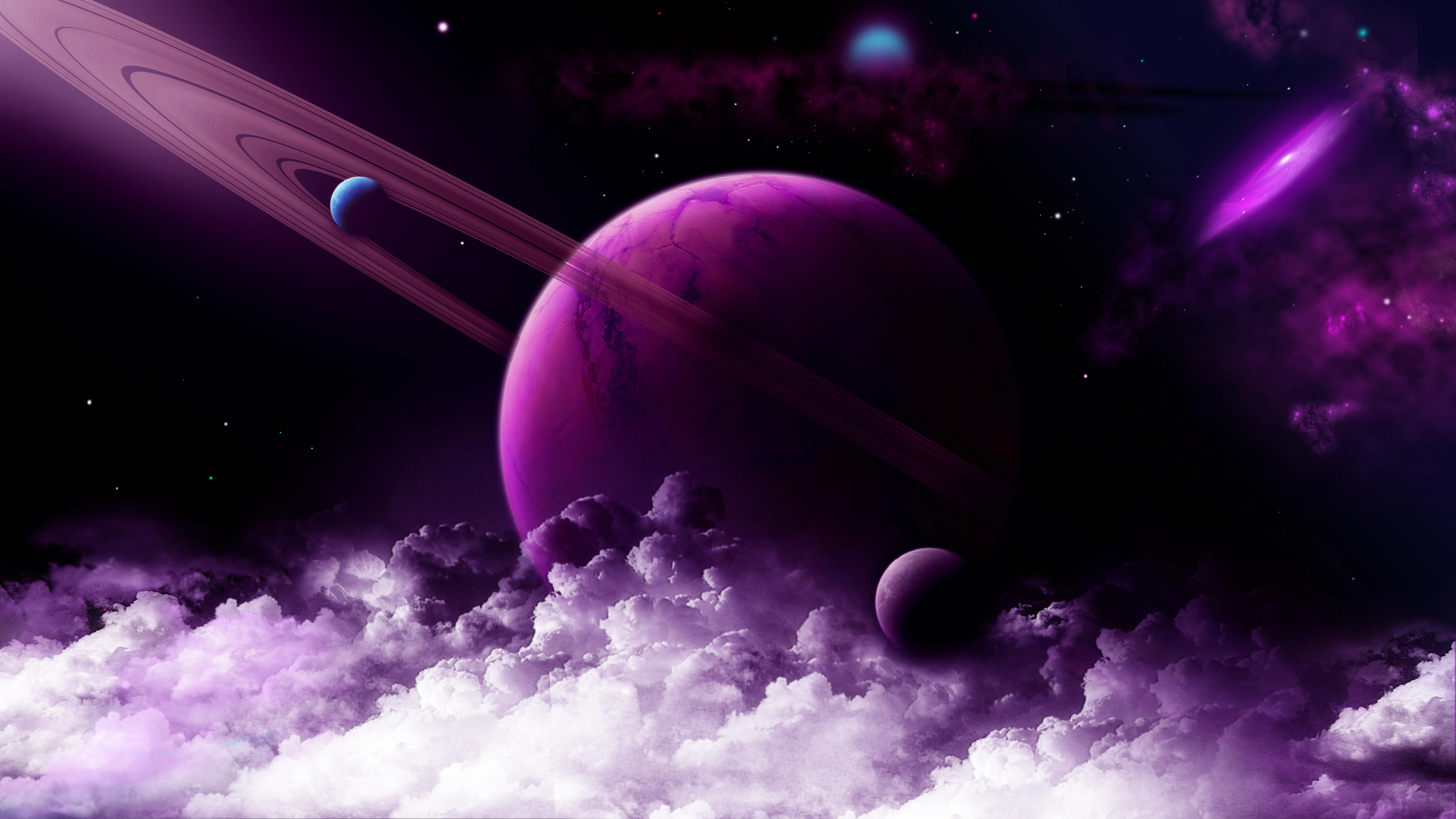 宇宙星尘弥漫 超高清太空全景壁纸