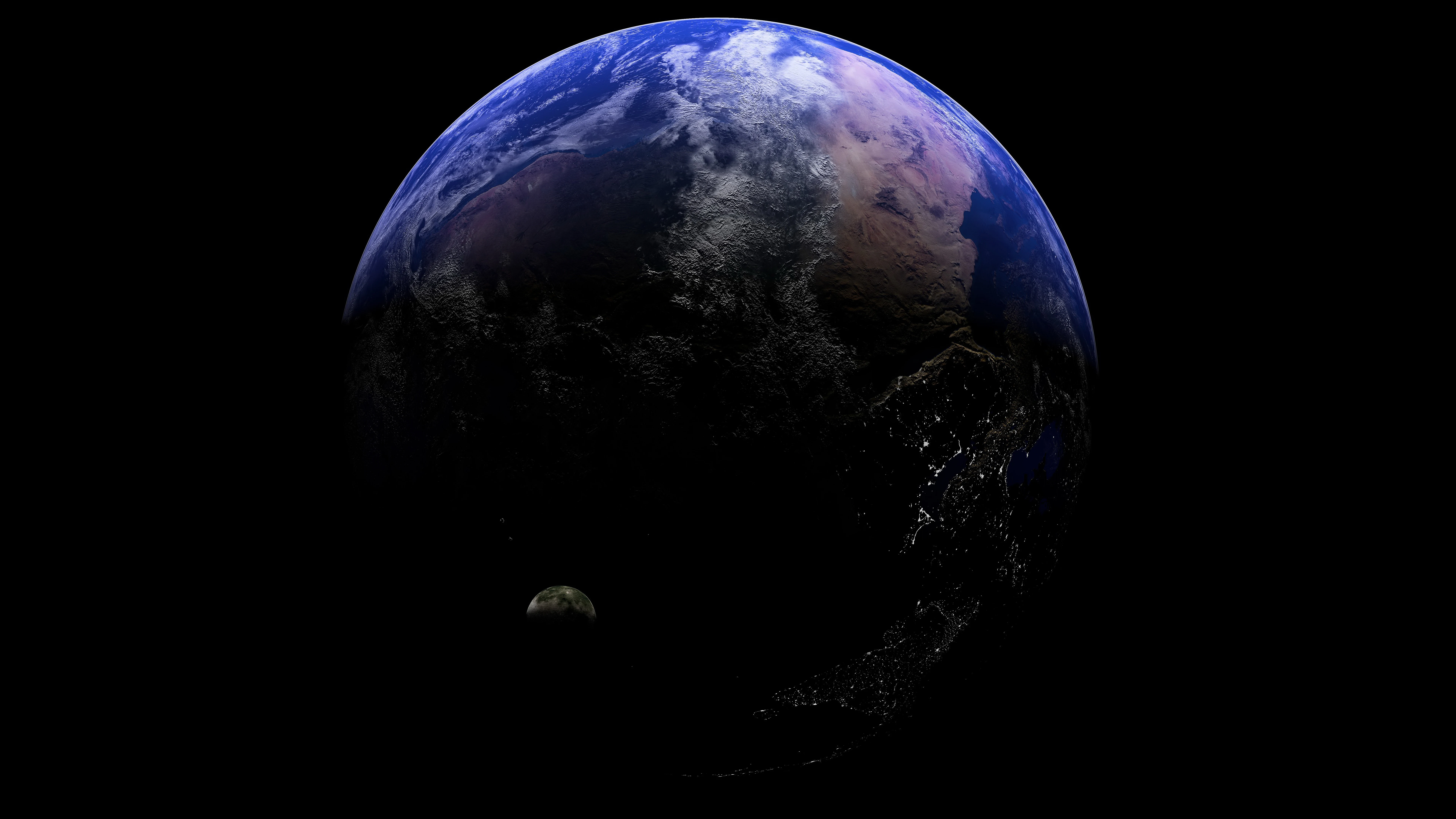 深空宇宙星云流转 4K超清全景壁纸