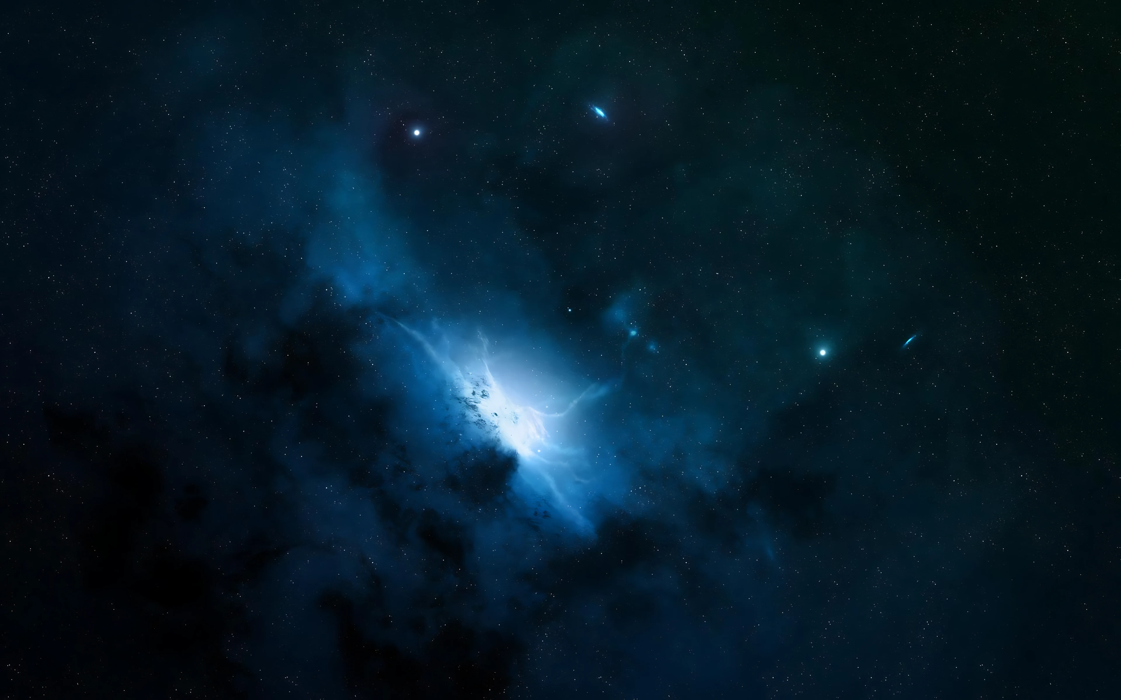 深空宇宙星云流转 4K超清全景壁纸