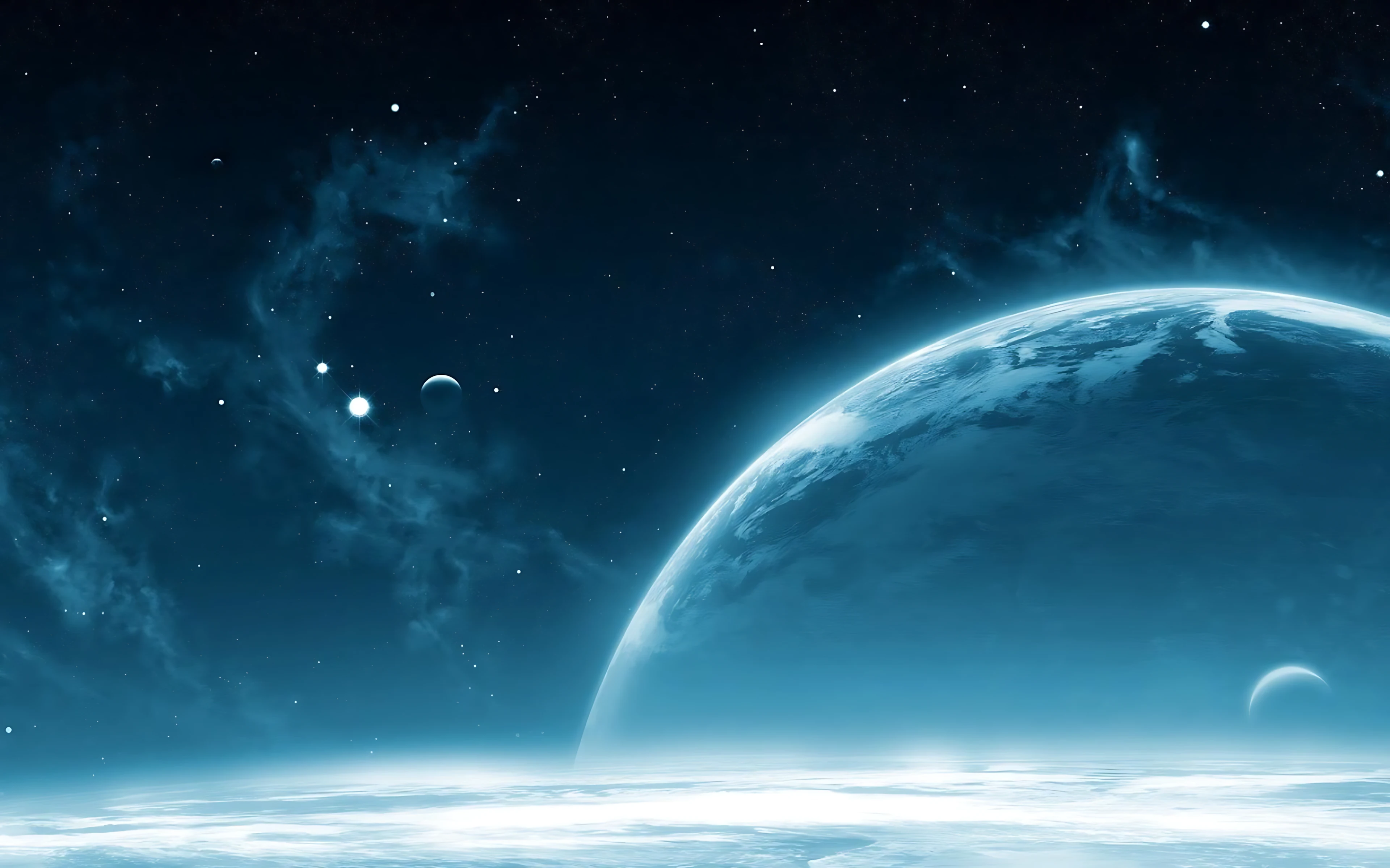 深空宇宙星云流转 4K超清全景壁纸