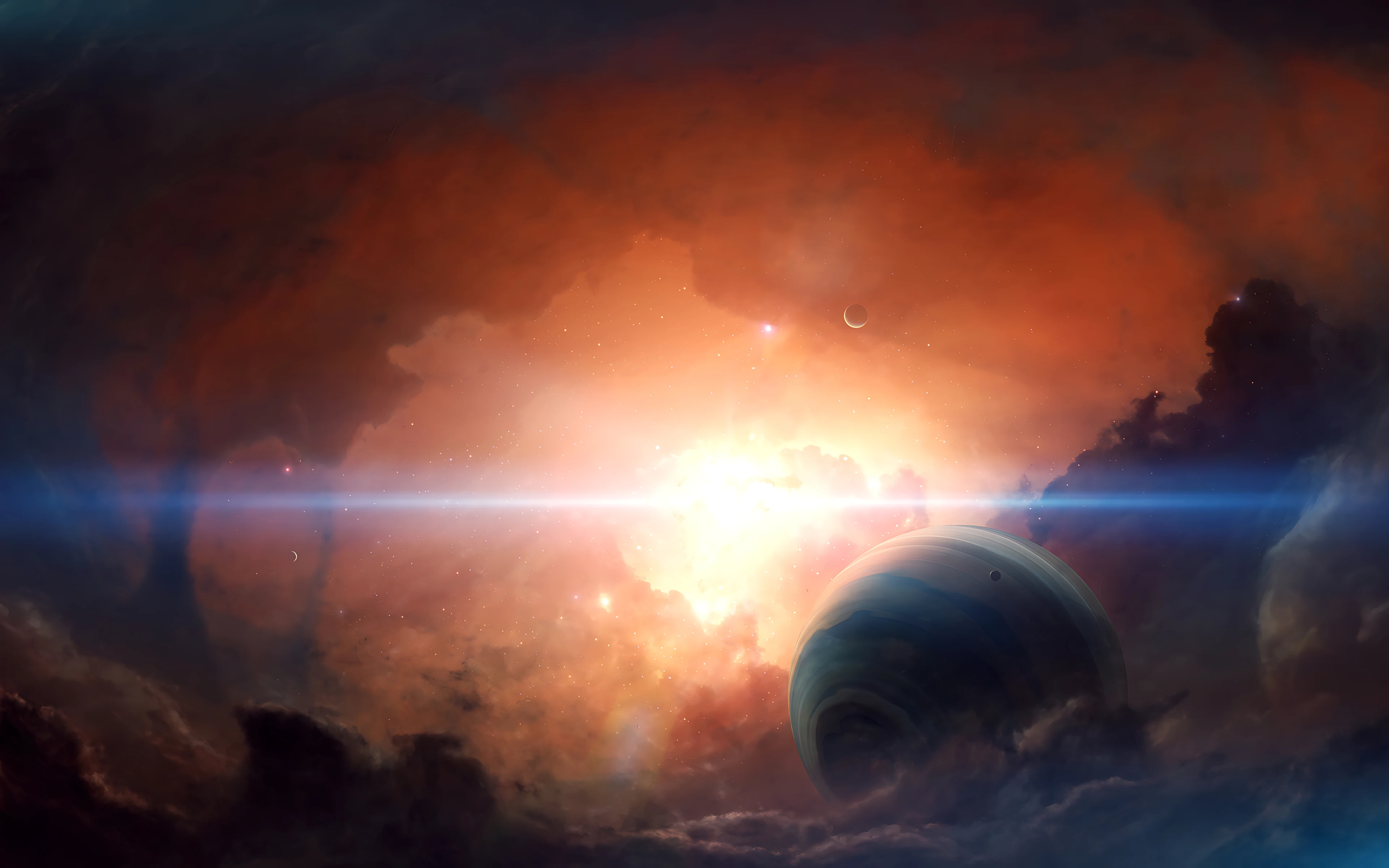 深空宇宙恒星闪烁 高清4K全景壁纸