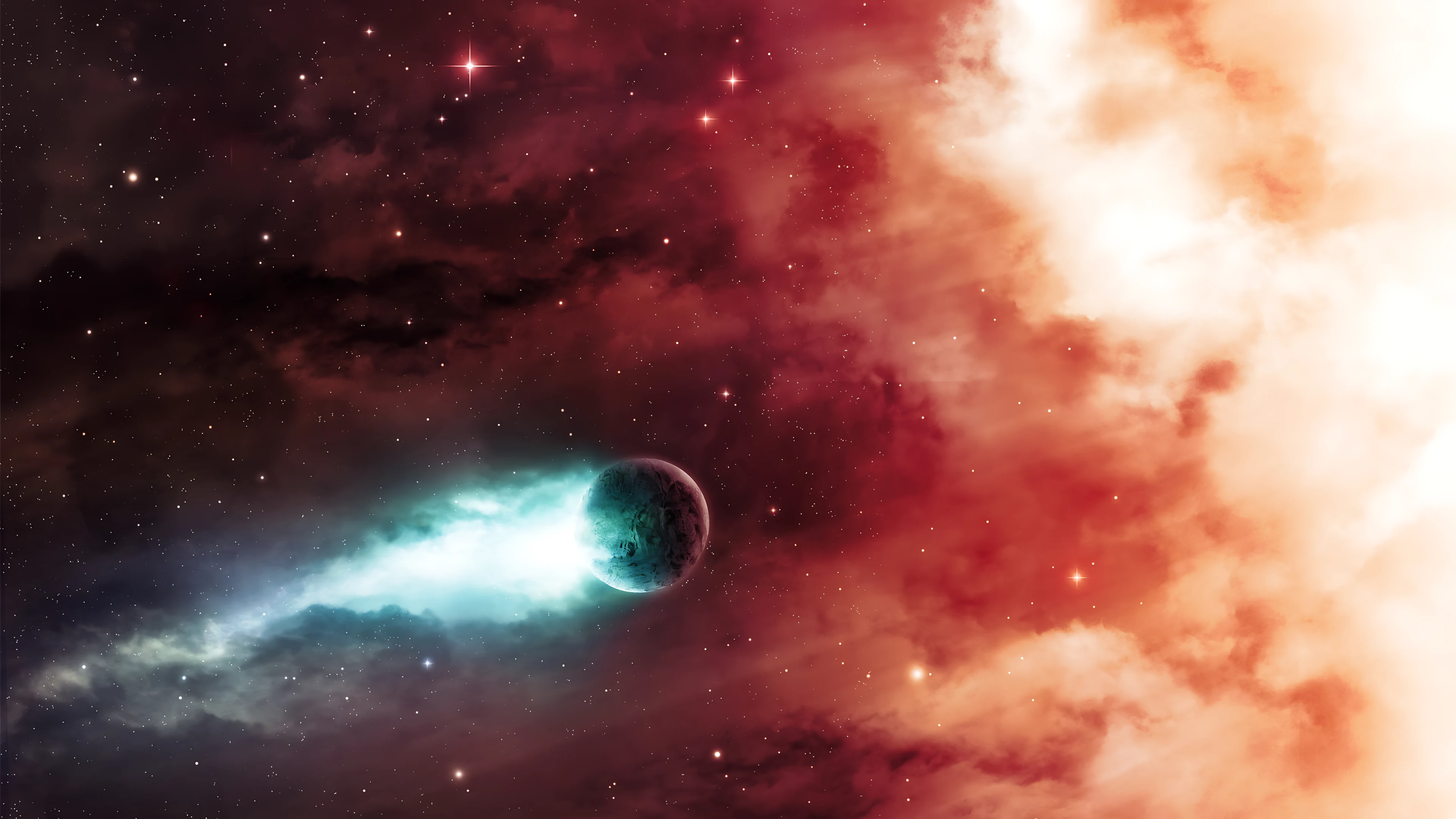 深空宇宙星云流转 4K超清全景壁纸