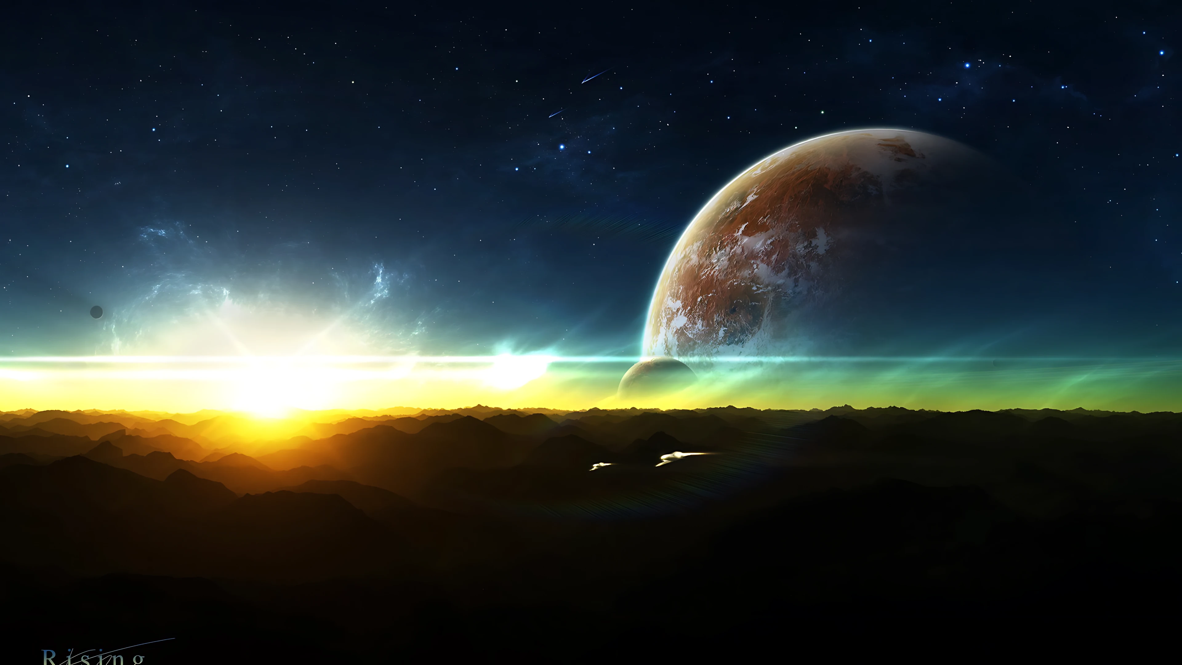 深空宇宙恒星闪烁 高清4K全景壁纸