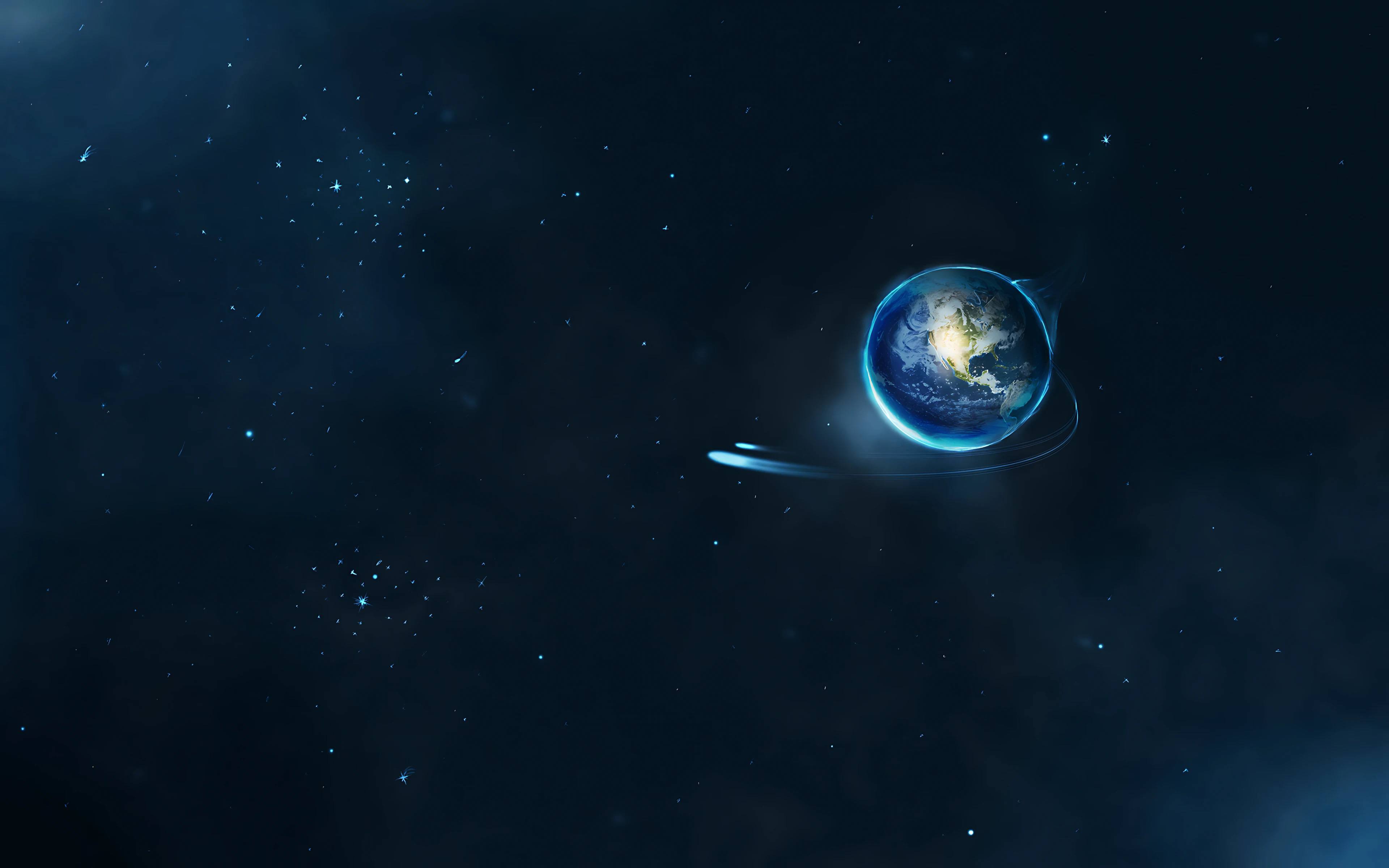 深空宇宙星云流转 4K超清全景壁纸