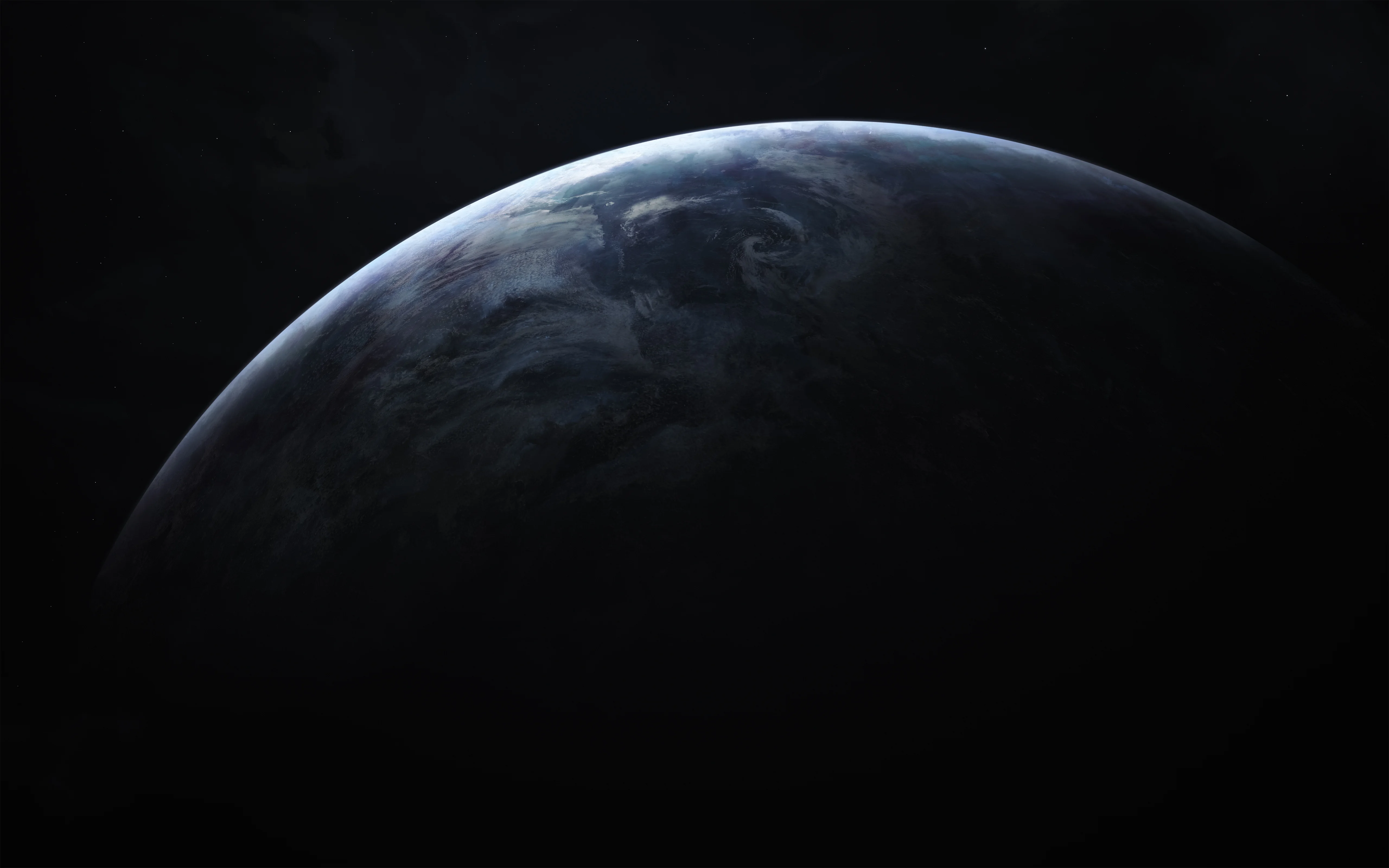宇宙星系交错 4K超清太空壁纸