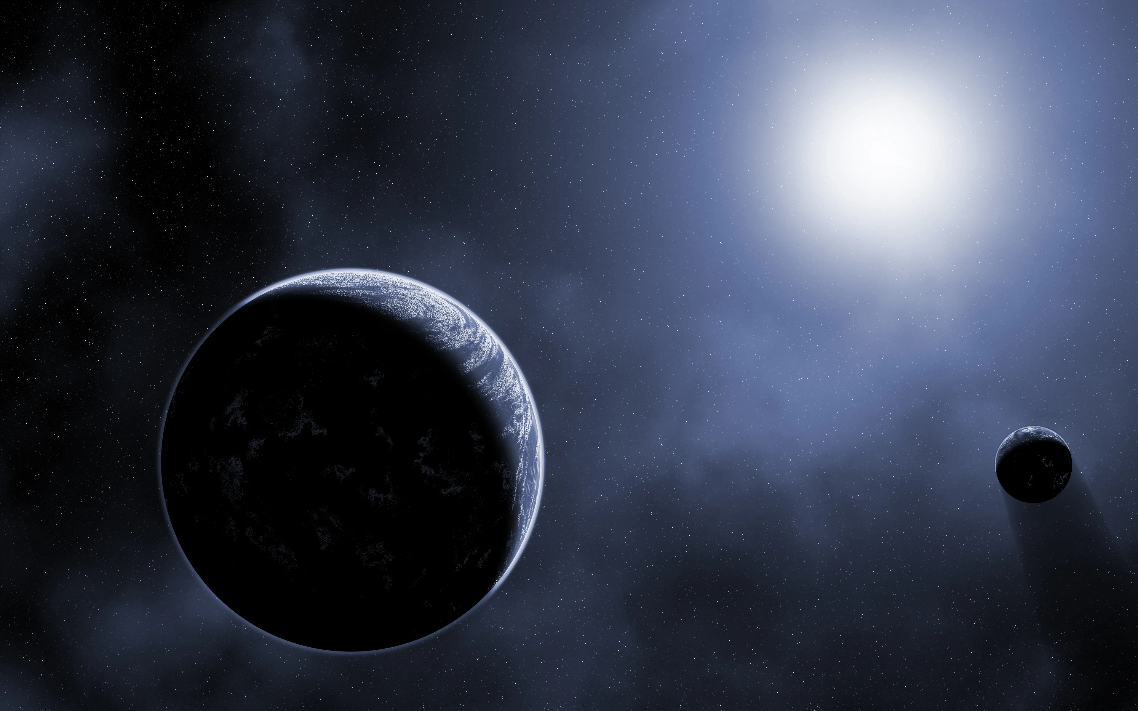 宇宙星尘弥漫 超高清太空全景壁纸