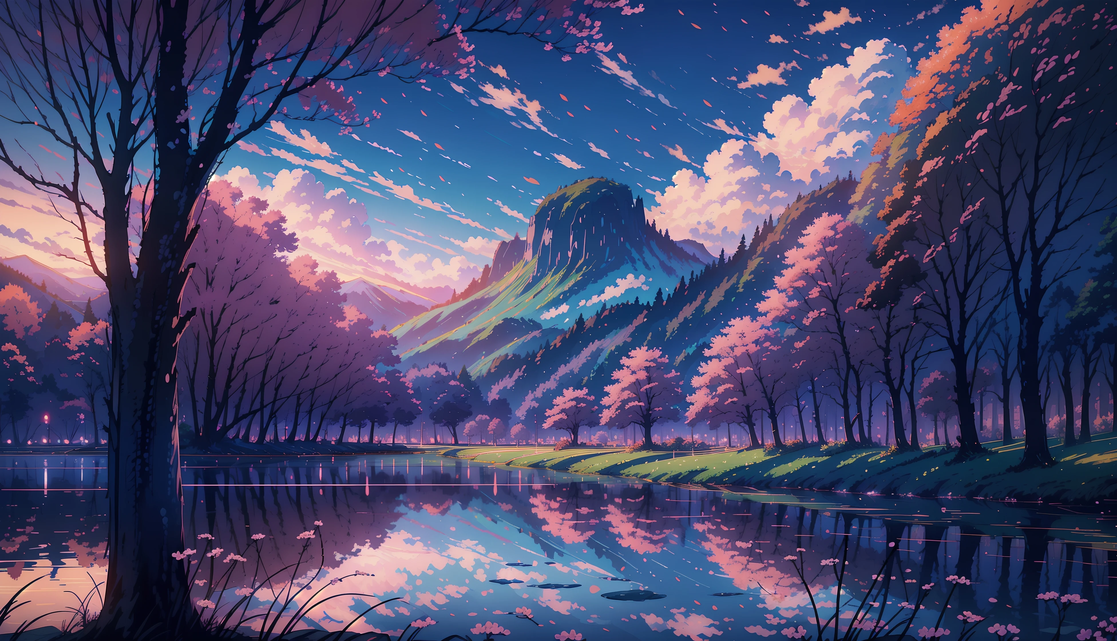 AI生成AI风光 AI景观 高清素材