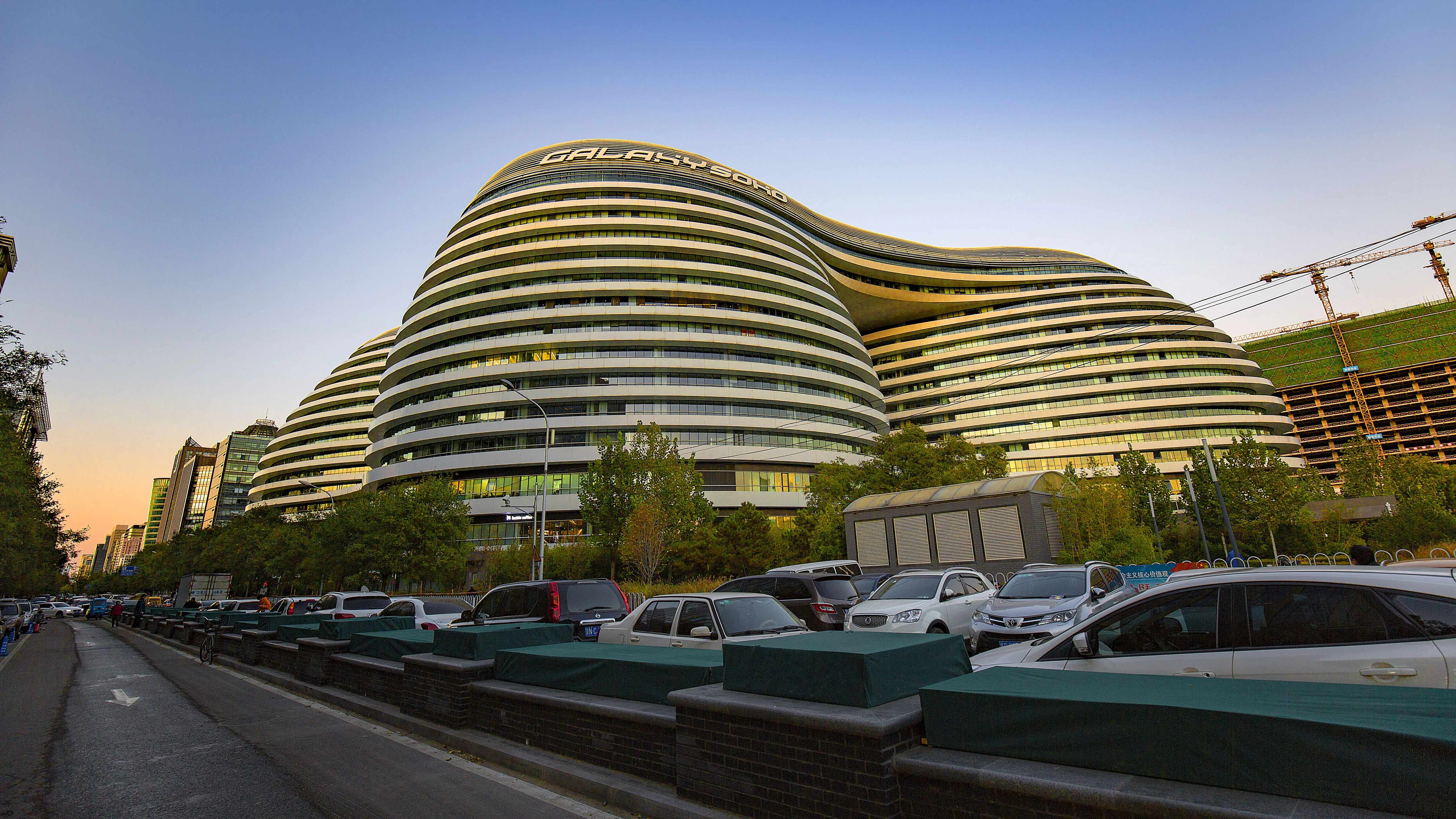 4K高清城市建筑城市风格视觉氛围