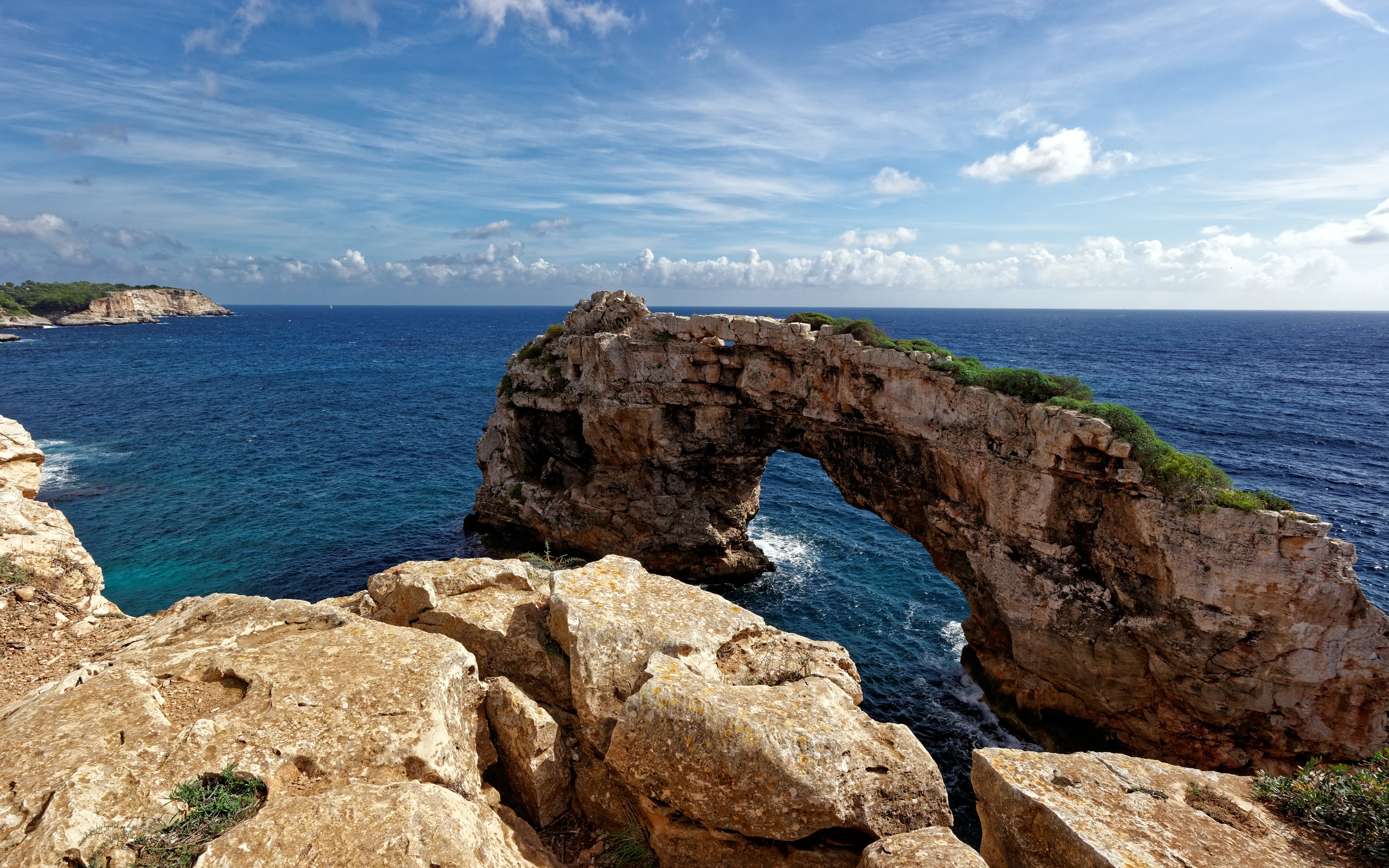 蔚蓝广阔的 大海风景 海景摄影 4K超清图 4K风景壁纸