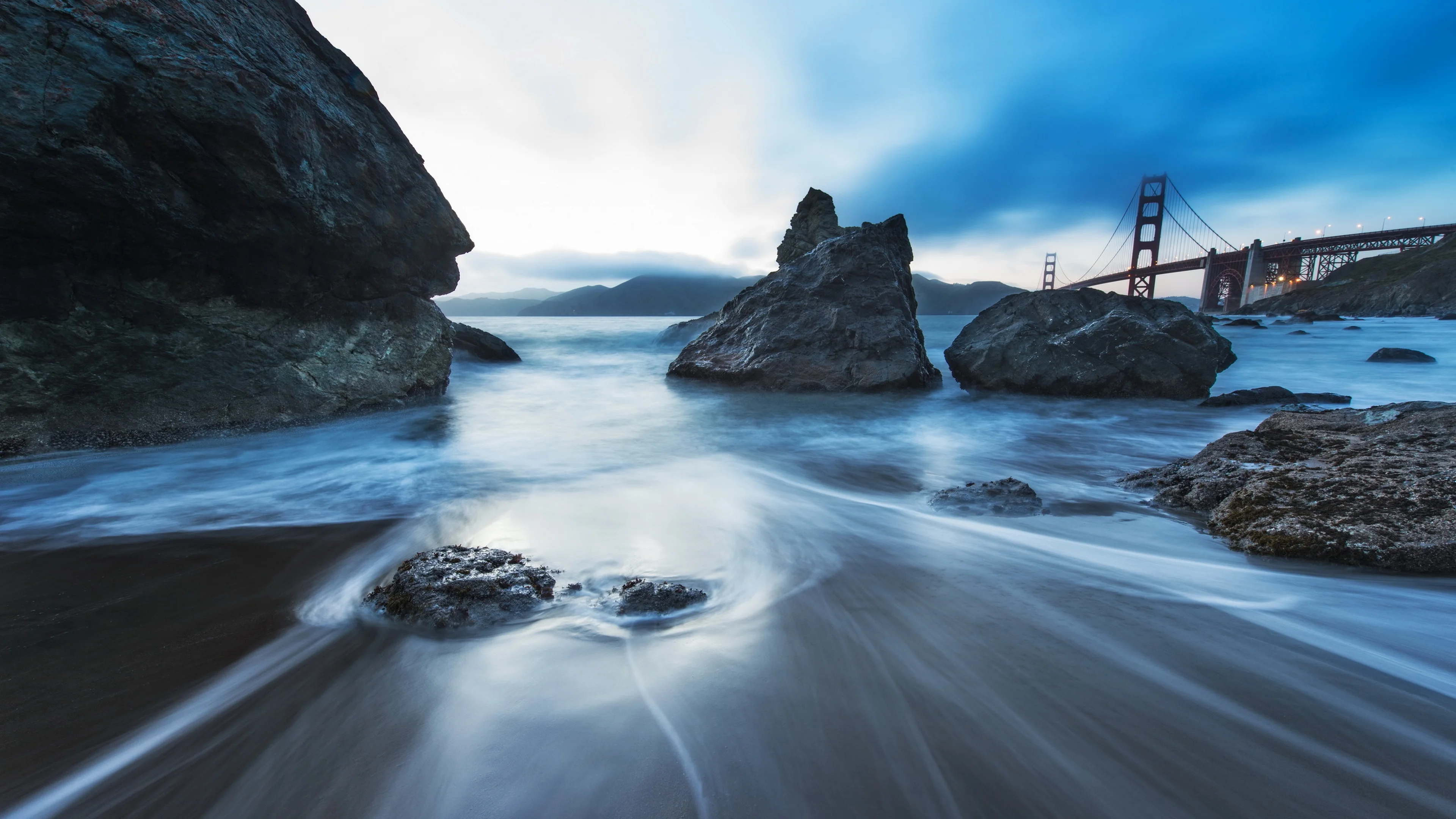 蔚蓝广阔的 大海风景 海景摄影 4K超清图 4K风景壁纸