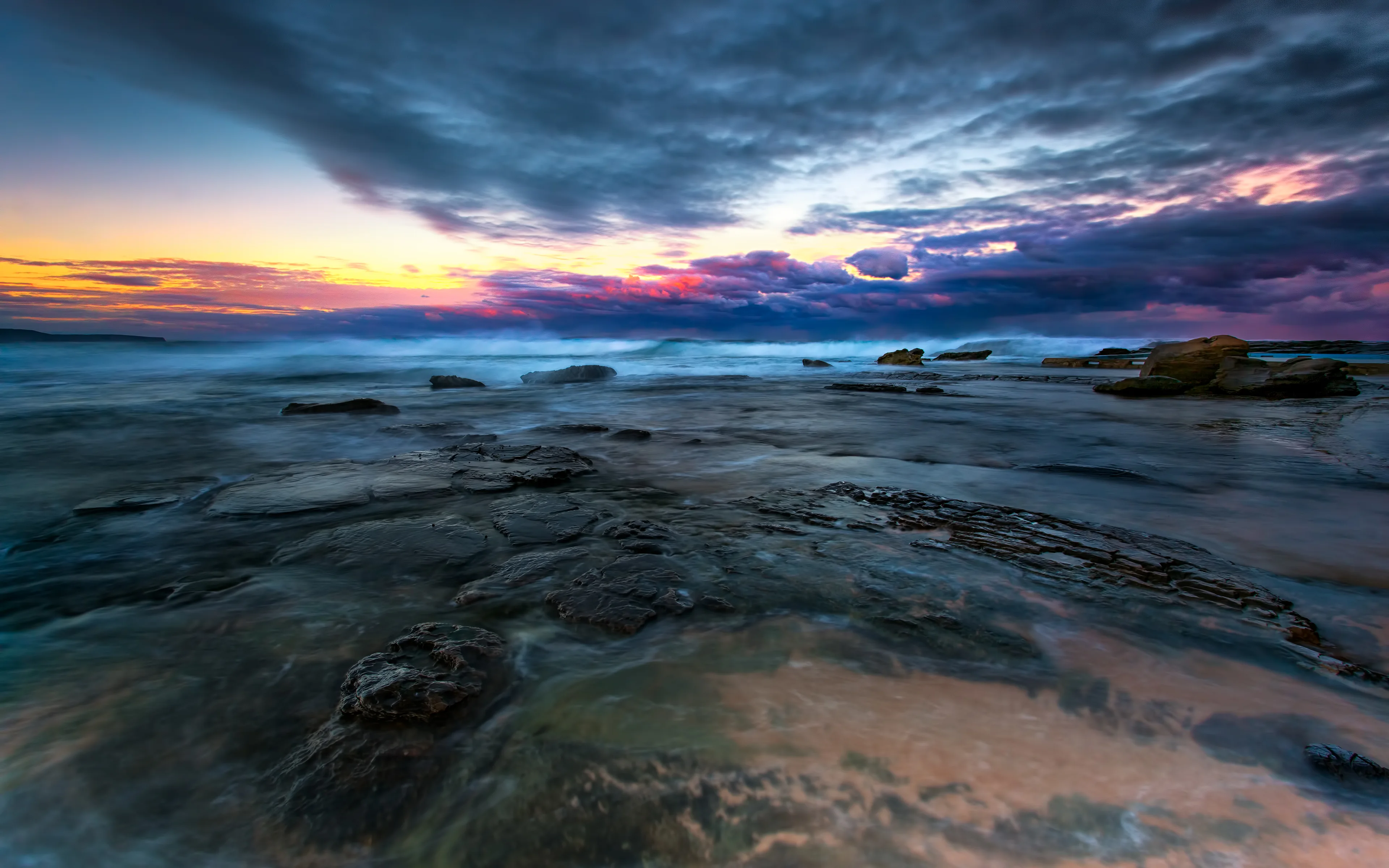 蔚蓝广阔的 大海风景 海景摄影 4K超清图 4K风景壁纸