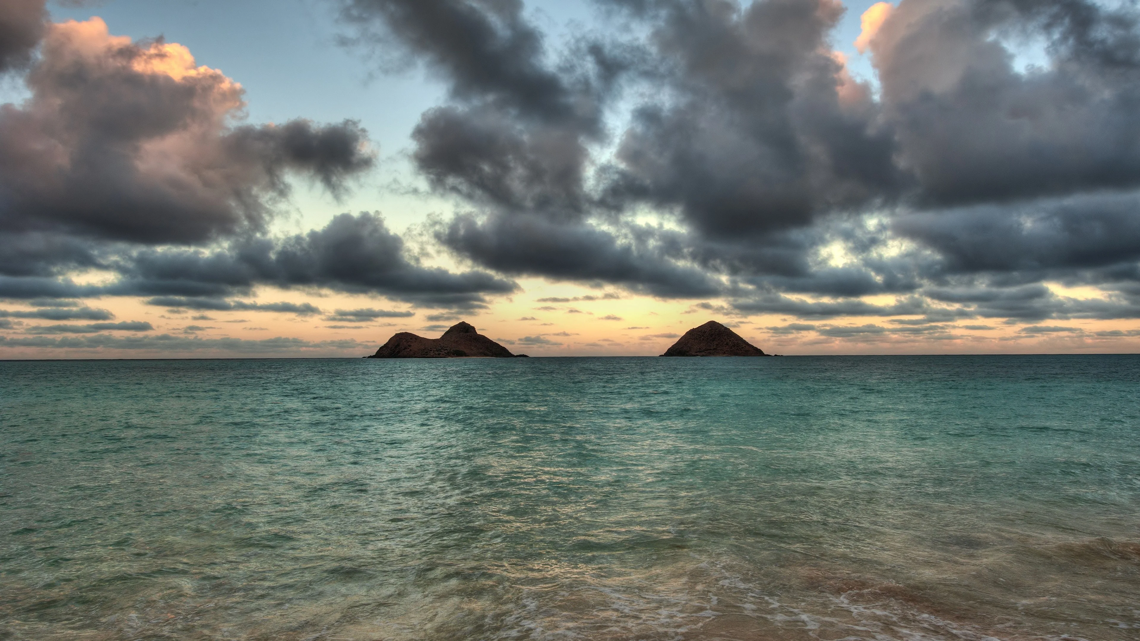 蔚蓝广阔的 大海风景 海景摄影 4K超清图 4K风景壁纸
