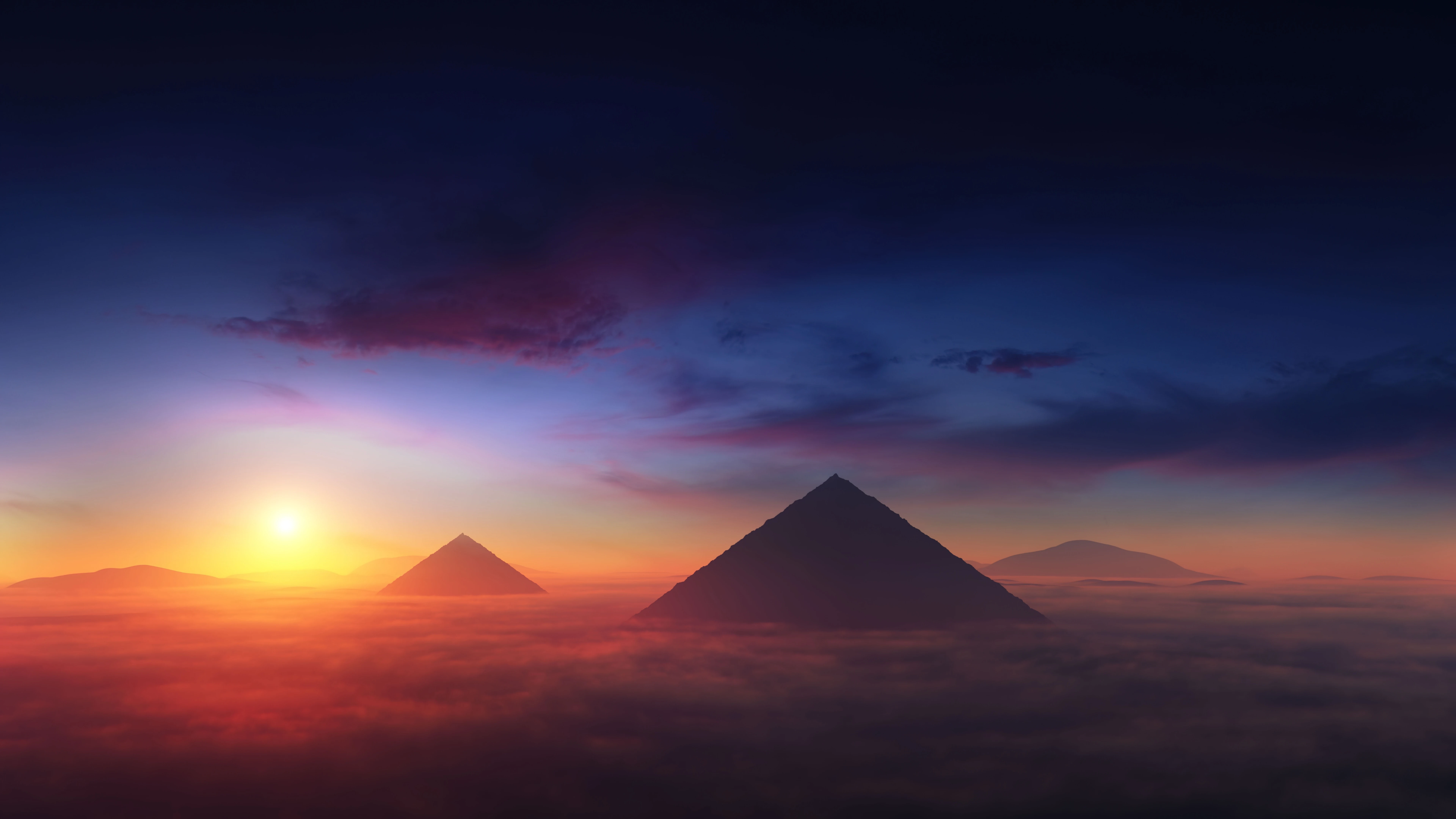 治愈系风景美图 自然风光 4k壁纸素材