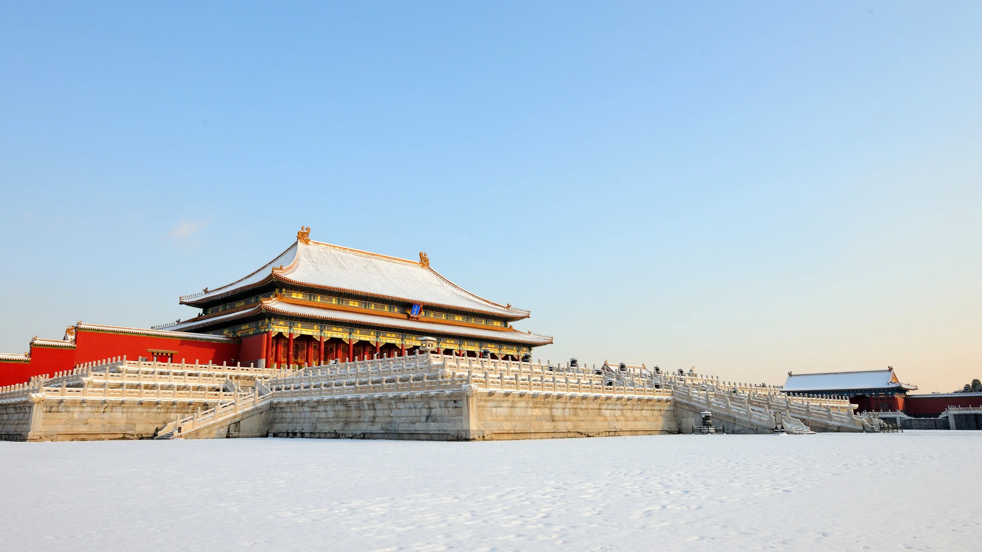 宏伟故宫美景 紫禁城 高清素材