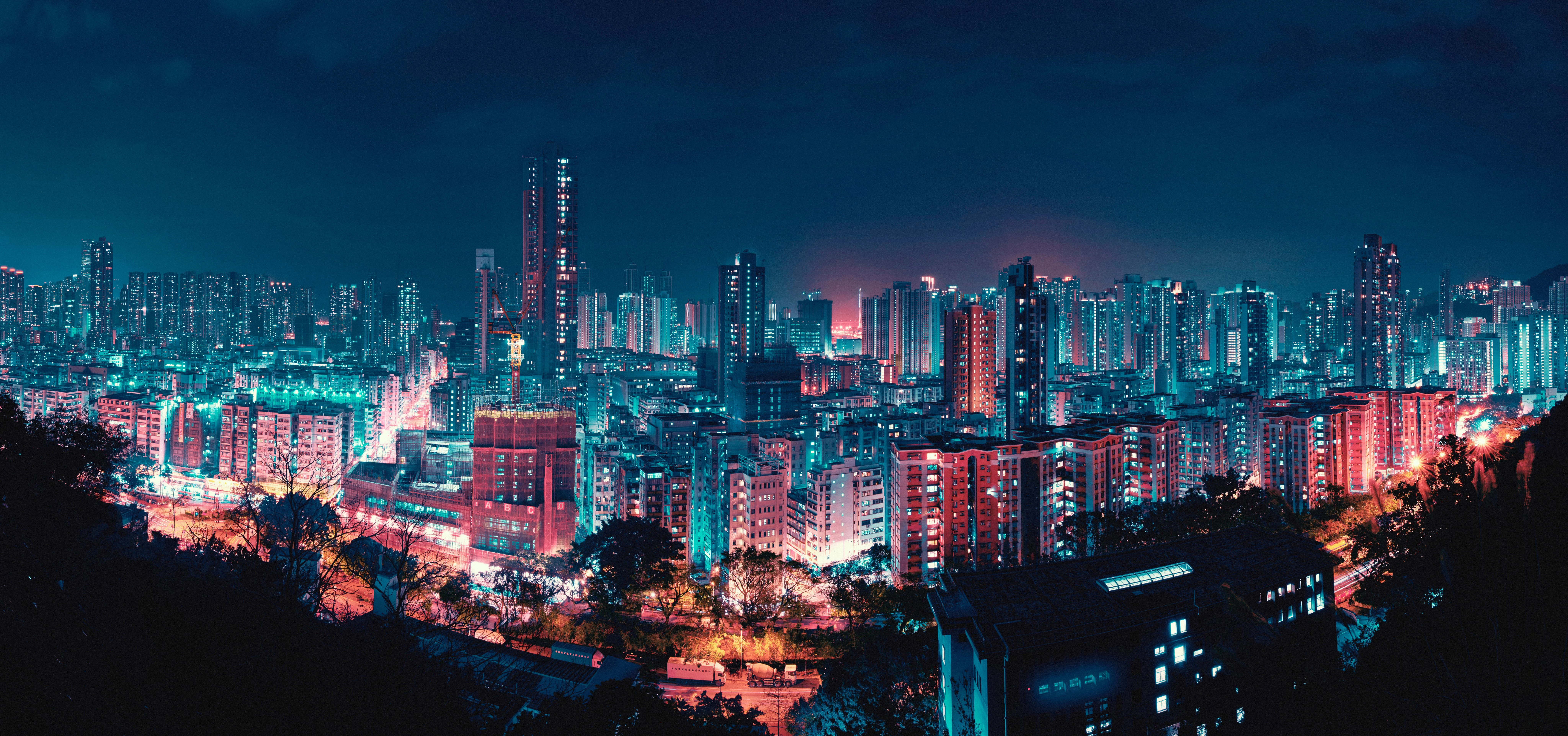 现代城市风光 都市景观 高清素材 4K风景壁纸