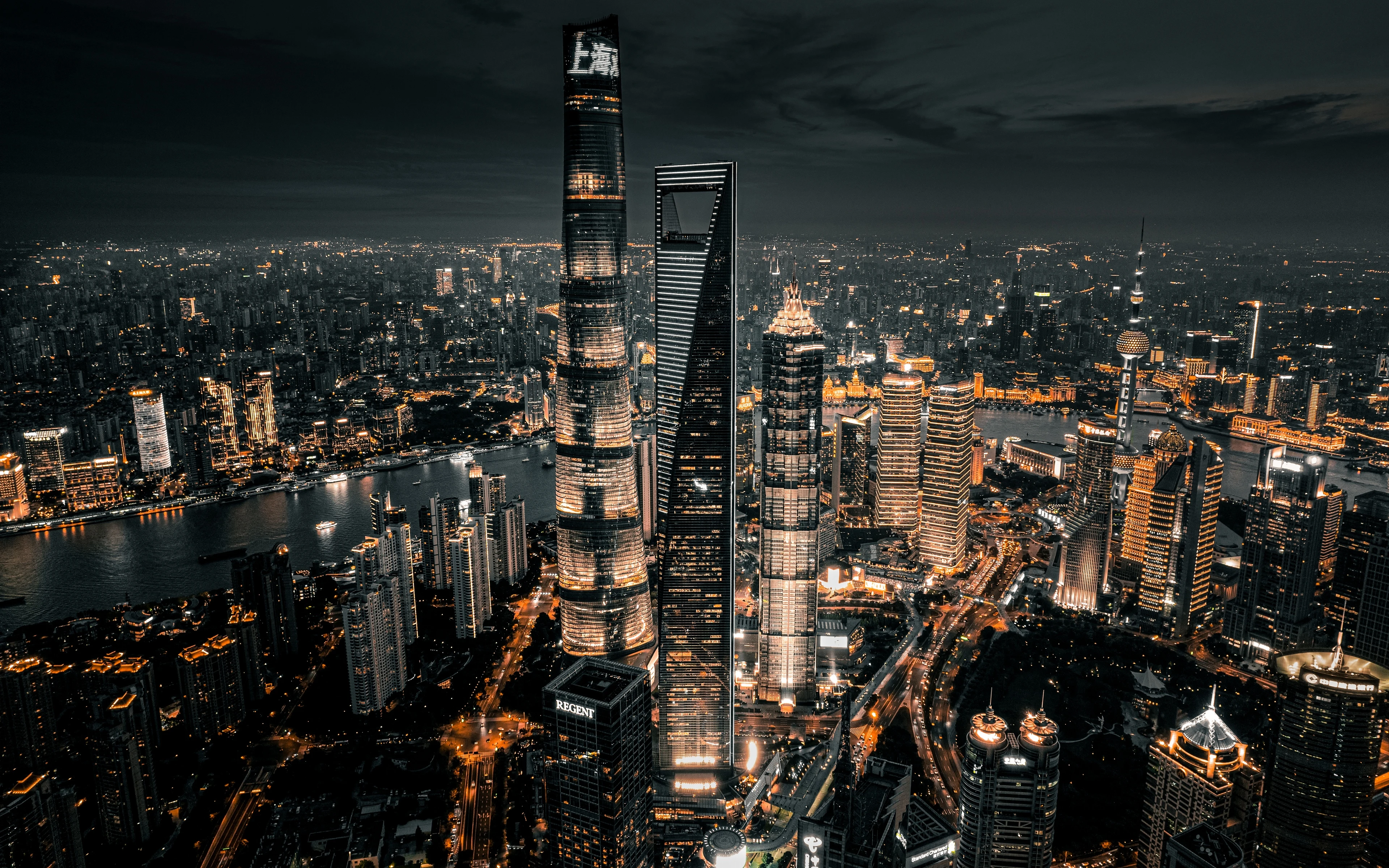超清4K城市风光 城市摄影 高清素材 4K风景壁纸