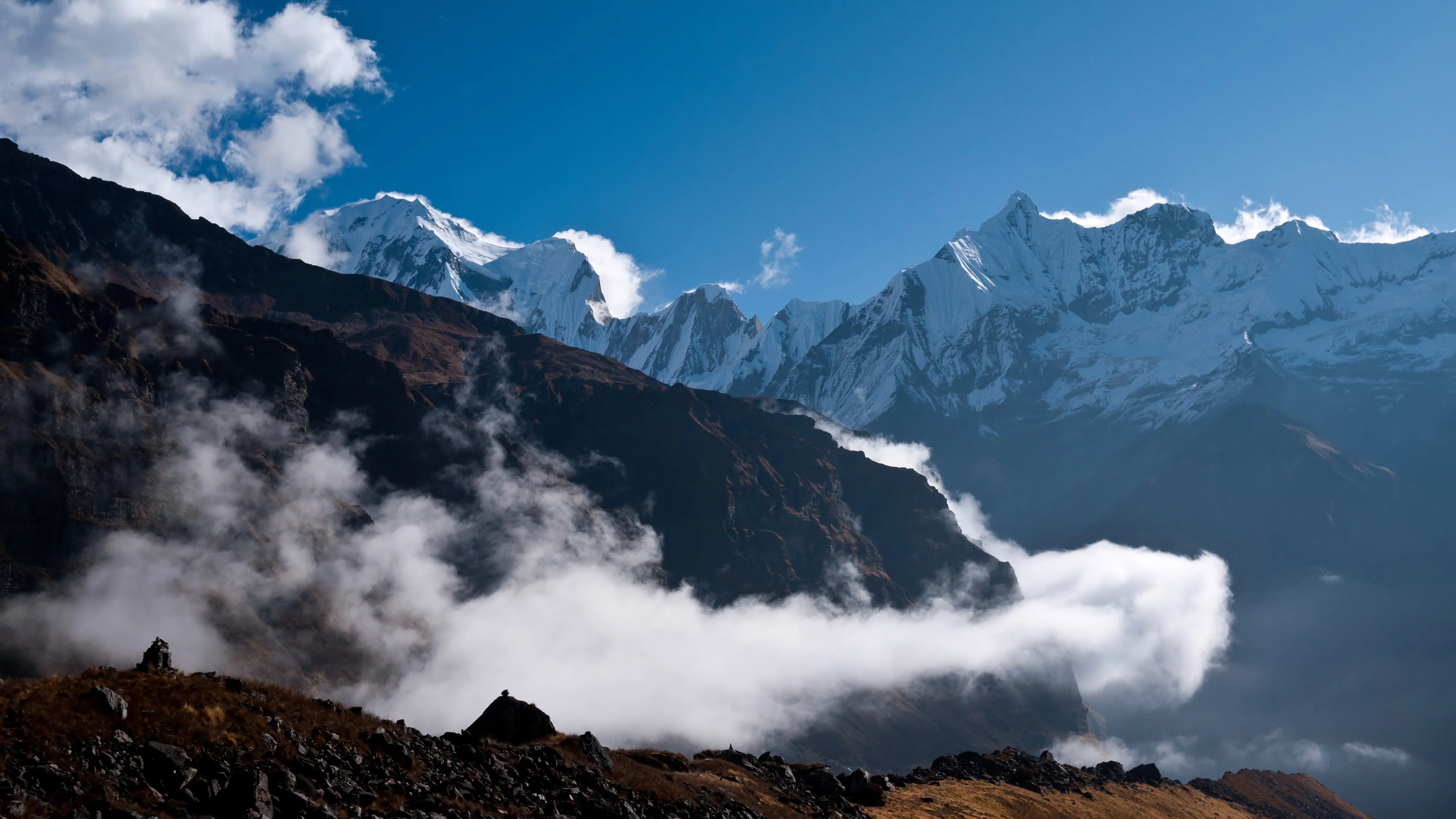 清新自然的 冷色系自然风景 自然摄影 4K超清图 4K风景壁纸