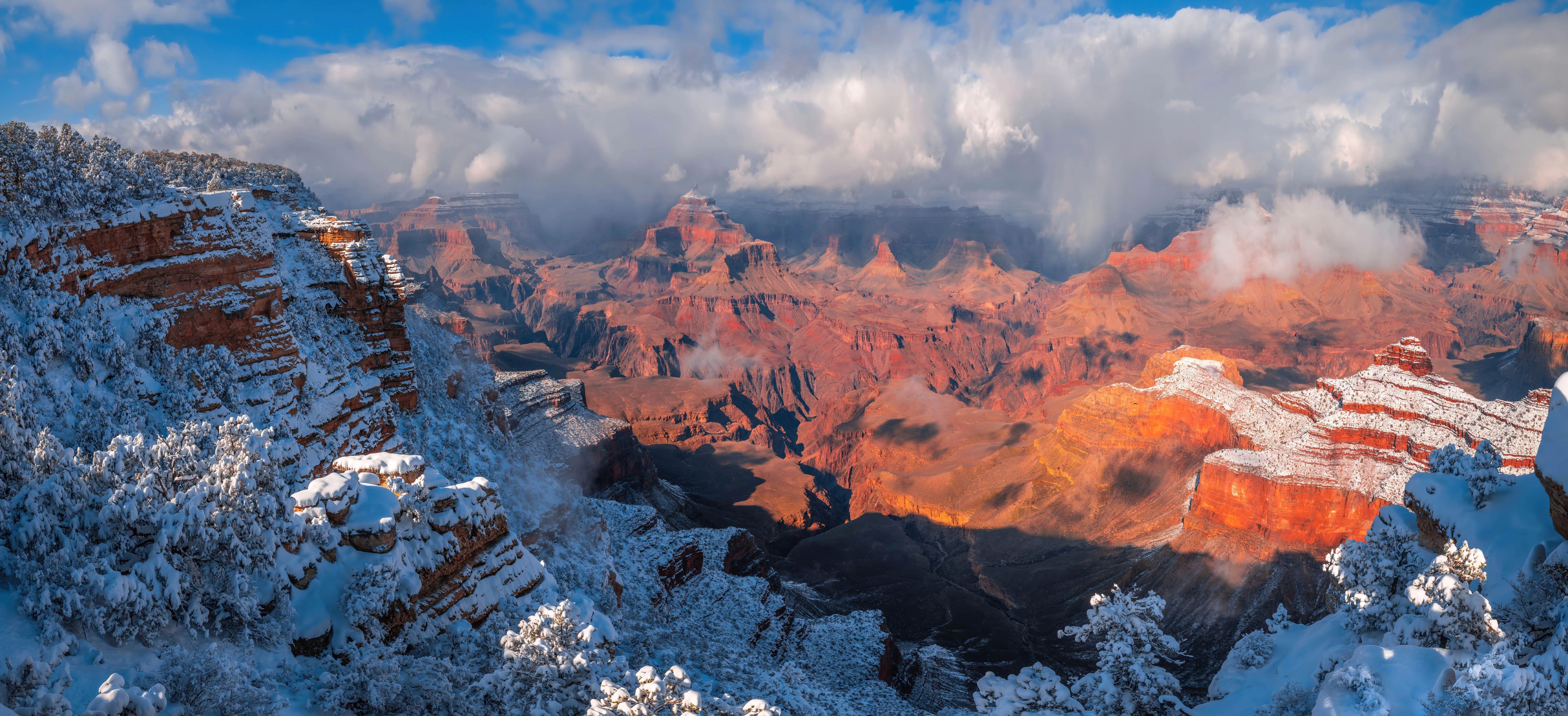 高清冬日雪景 冬日风光 高清素材 4K风景壁纸