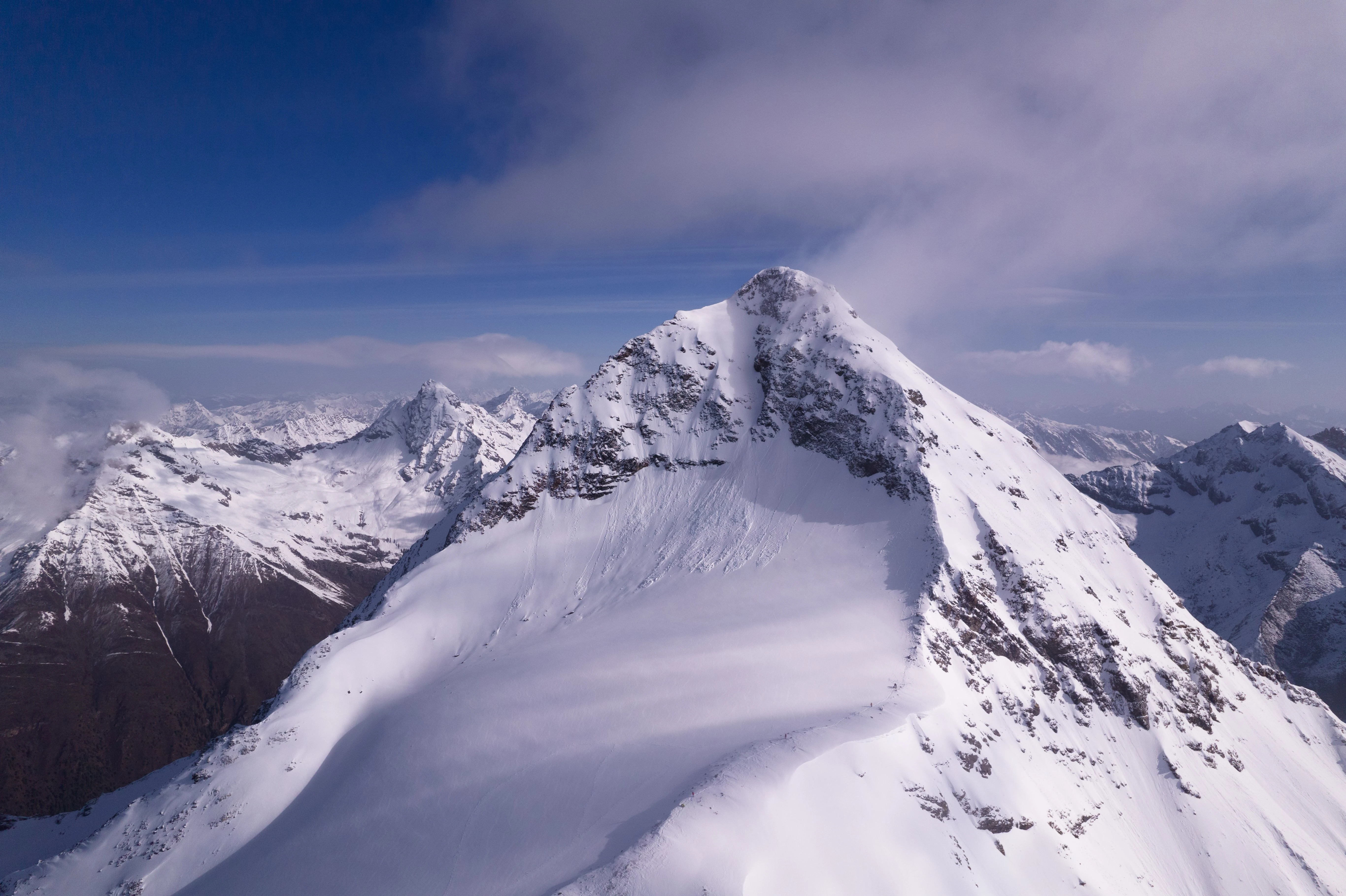 唯美冬日雪景 冬日美景 高清素材 4K风景壁纸