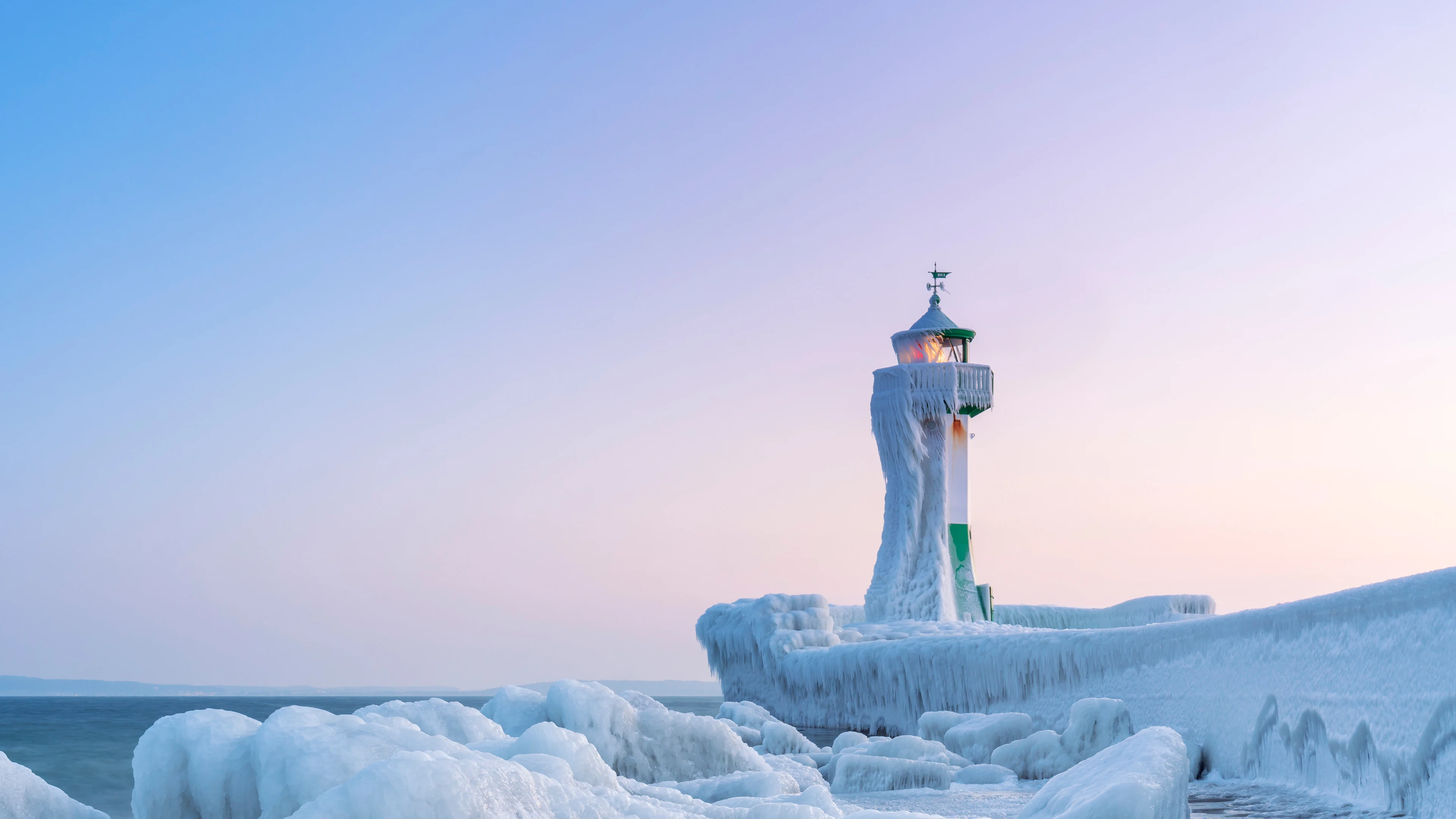 高清冬日雪景 冰雪世界 高清素材