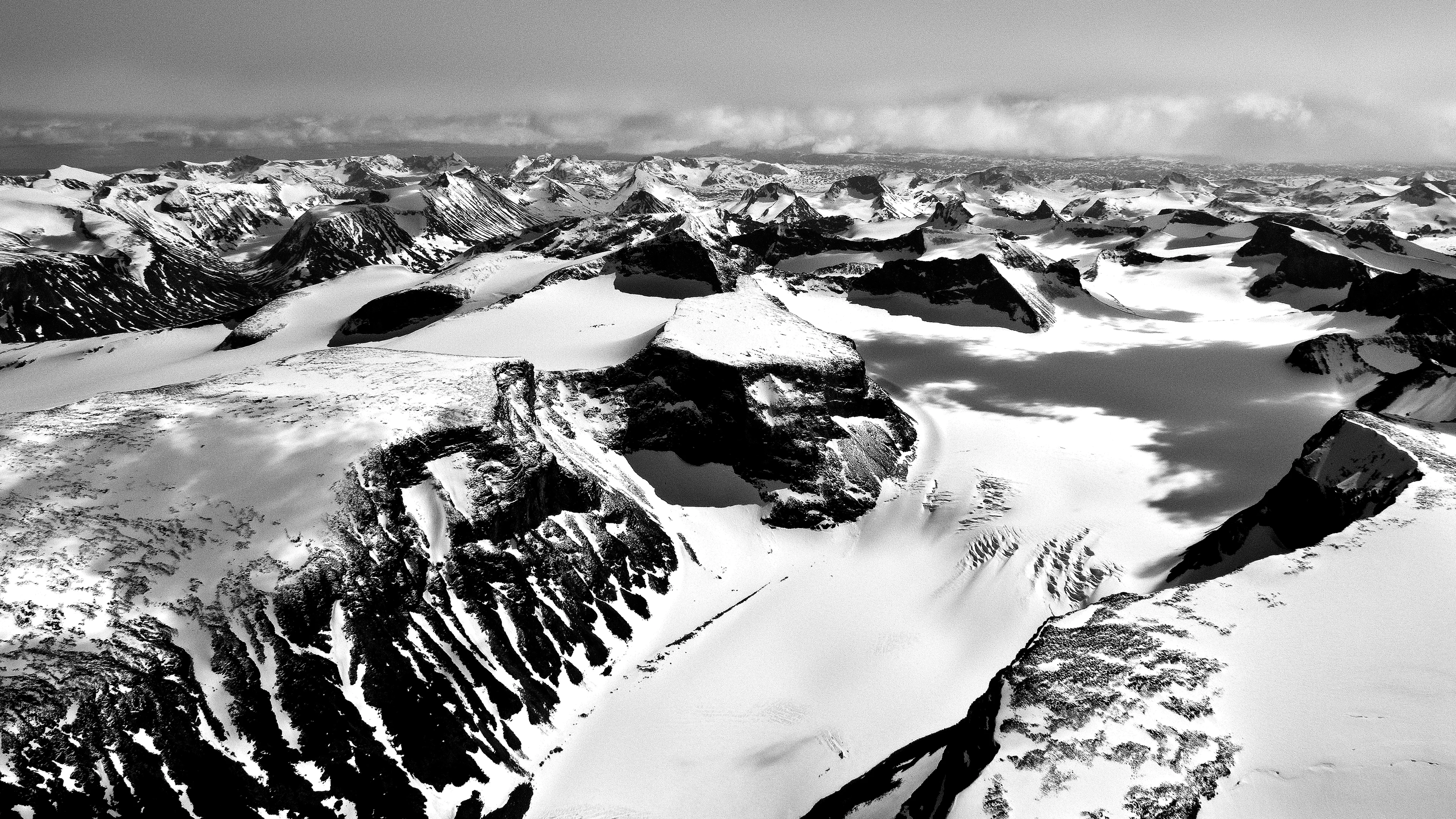 清新自然的 雪景自然风景 自然摄影 4K超清图 4K风景壁纸