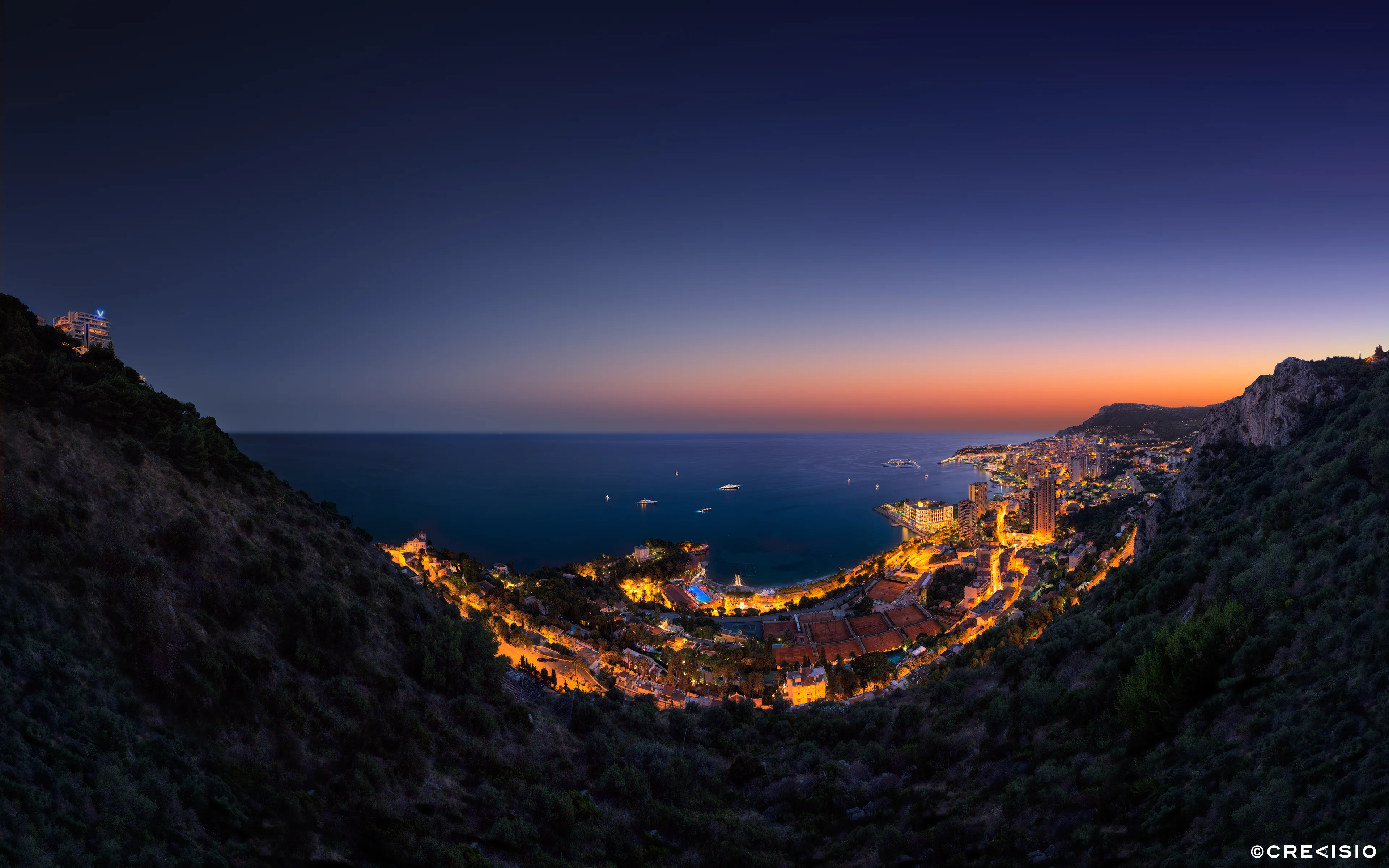 静谧深邃的 夜幕自然风景 夜景摄影 4K超清图 4K风景壁纸