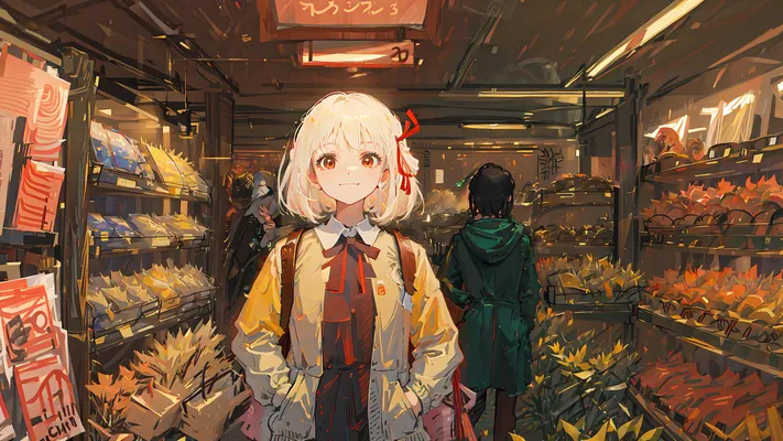 4K画质 AI人物插画壁纸 电脑屏保 无水印