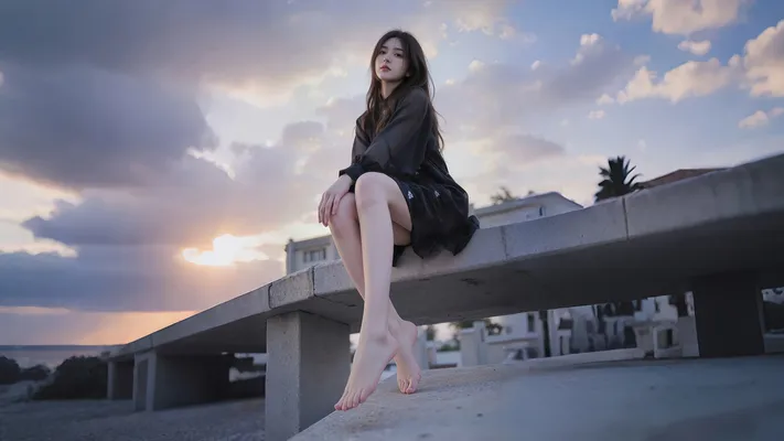 气质非凡的 知性美女 知性写真 4K高品质 锁屏壁纸