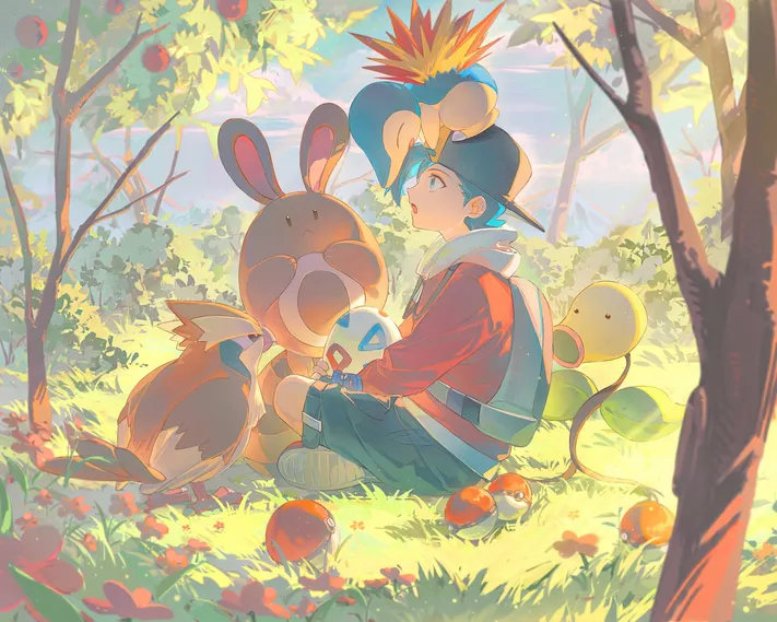 4K超清 精灵宝可梦角色截图 平板壁纸 热门图片素材 免费下载